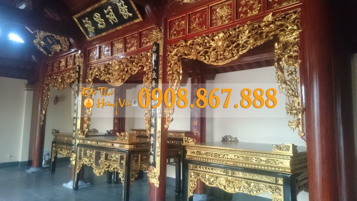Mẫu Không Gian Nội Thất Phòng Thờ SĐ-0314