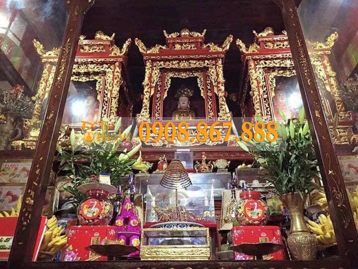 Hệ Thống Các Tượng Thờ Trong Tín Ngưỡng Thờ Đạo Mẫu .