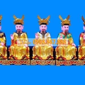 Tượng ngũ vị tôn quan 09