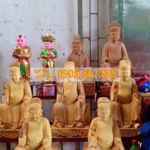 Tượng ngũ vị tôn quan 020