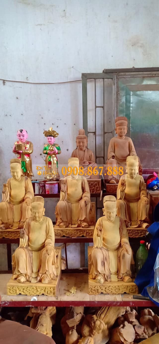 Tượng ngũ vị tôn quan 020