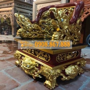 Ngai Thờ Sơn Son Thếp Vàng NT-0124 Ngai Thờ Sơn Son Thếp Vàng NT-0124