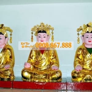 Bộ tượng tam tòa thánh mẫu 09 Bộ tượng tam tòa thánh mẫu 09
