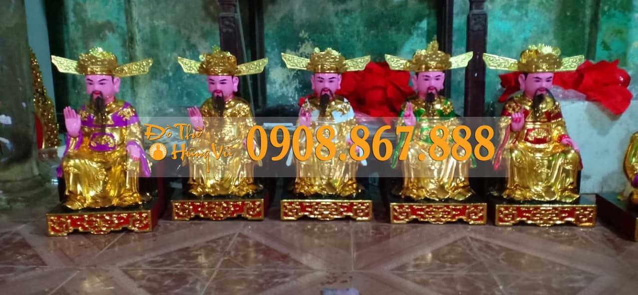 Tượng ngũ vị tôn quan 01