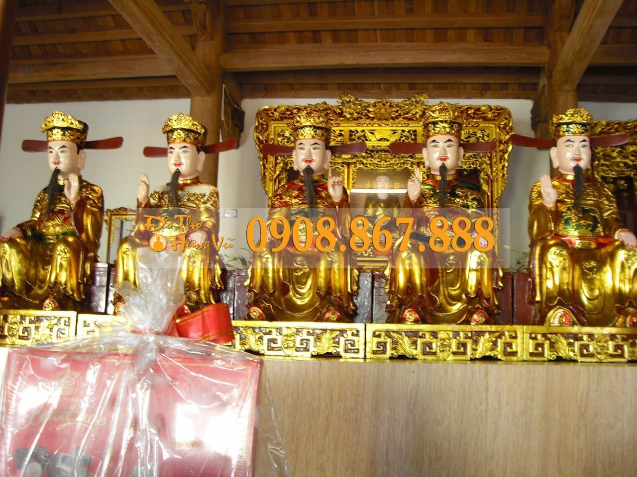 Tượng Ngũ Vị Tôn Quan 07 Tượng Ngũ Vị Tôn Quan 07