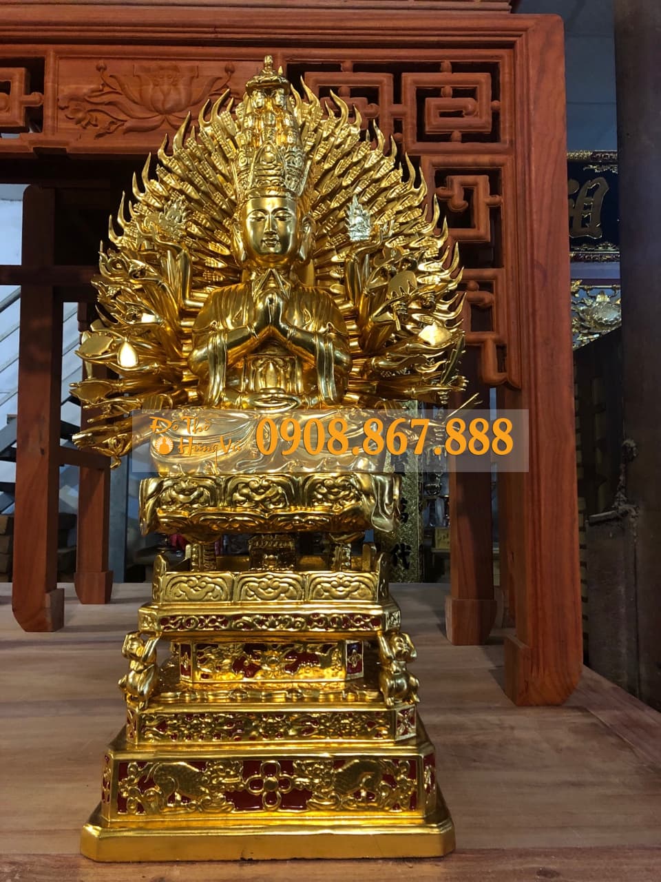 Tượng Phật Bà Quan Âm Thiên Thủ Thiên Nhãn 01 Tượng Phật Bà Quan Âm Thiên Thủ Thiên Nhãn 01