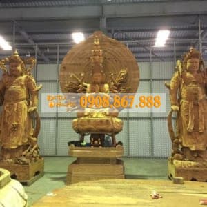 Tượng phật Thiên Thủ Thiên Nhãn Tượng Phật Hộ Pháp 03