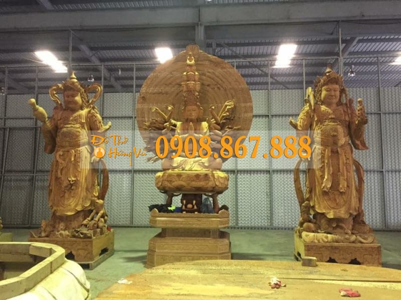 Tượng Phật Bà Quan Âm Thiên Thủ Thiên Nhãn