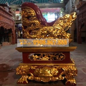 Ngai Thờ Sơn Son Thếp Vàng NT-0124 Ngai Thờ Sơn Son Thếp Vàng NT-0124