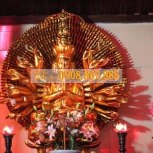 Tượng phật Bà Quan Âm Thiên Thủ Thiên Nhãn