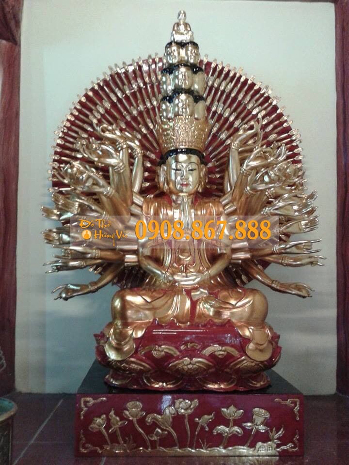 Tượng Phật Bà Quan Âm Thiên Thủ Thiên Nhãn 07