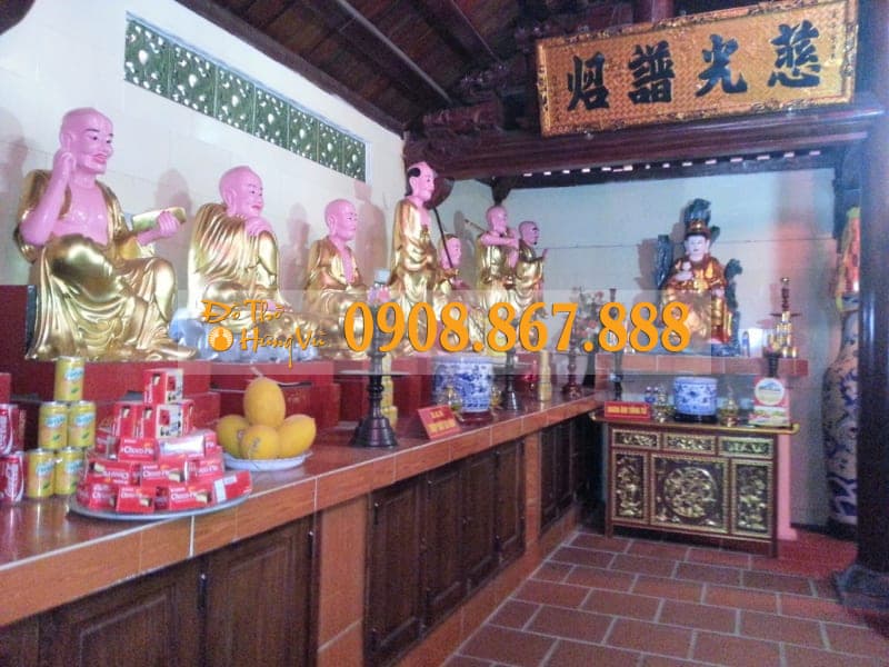18 vị La Hán chùa Tây Phương