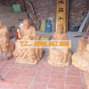 Hình ảnh về 18 vị la hán