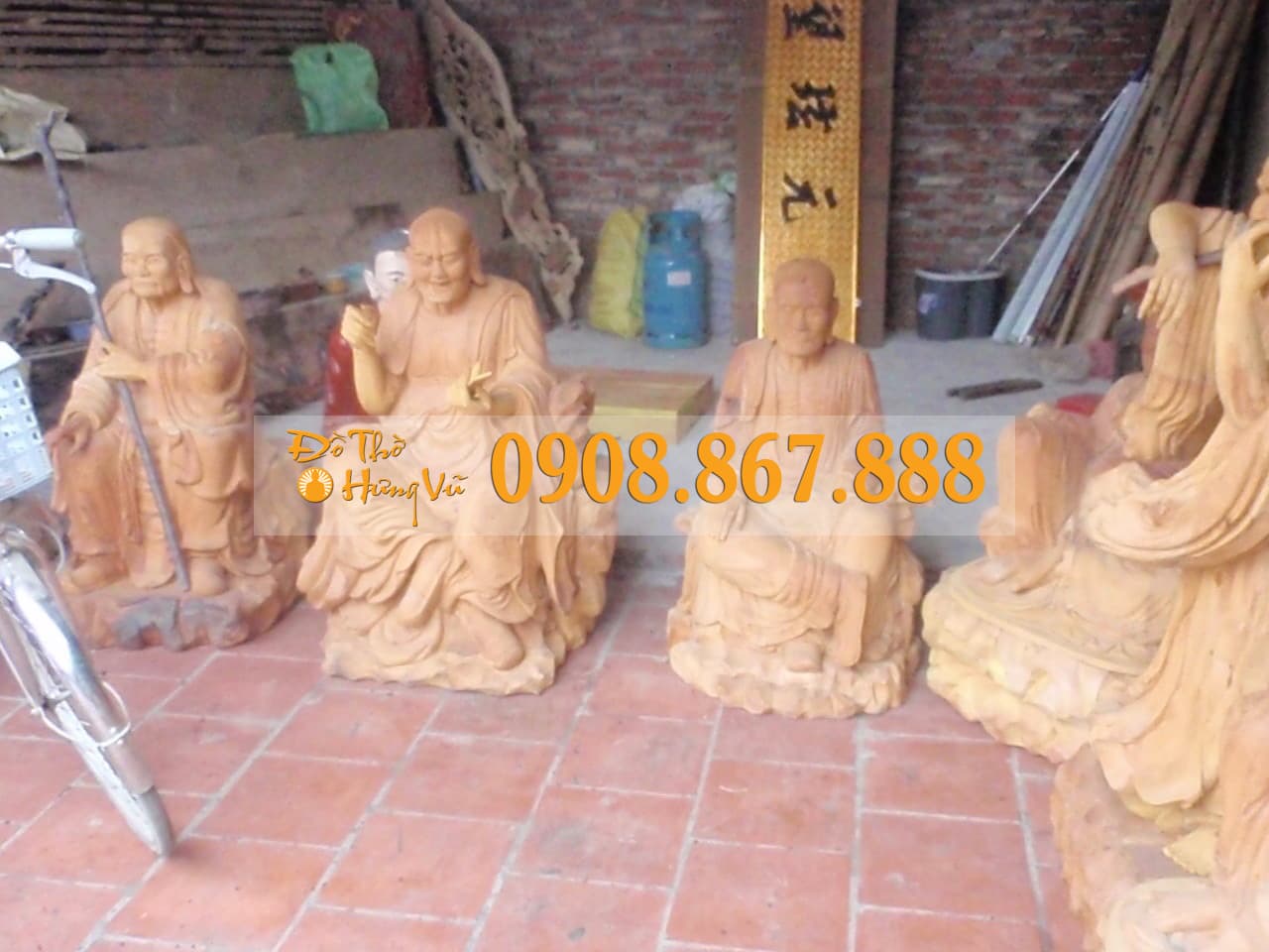 Hình ảnh về 18 vị la hán