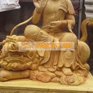 Tượng Văn Thù và Phổ Hiền Bồ Tát 04 Tượng Văn Thù và Phổ Hiền Bồ Tát 04