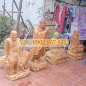 Hình ảnh về 18 vị la hán