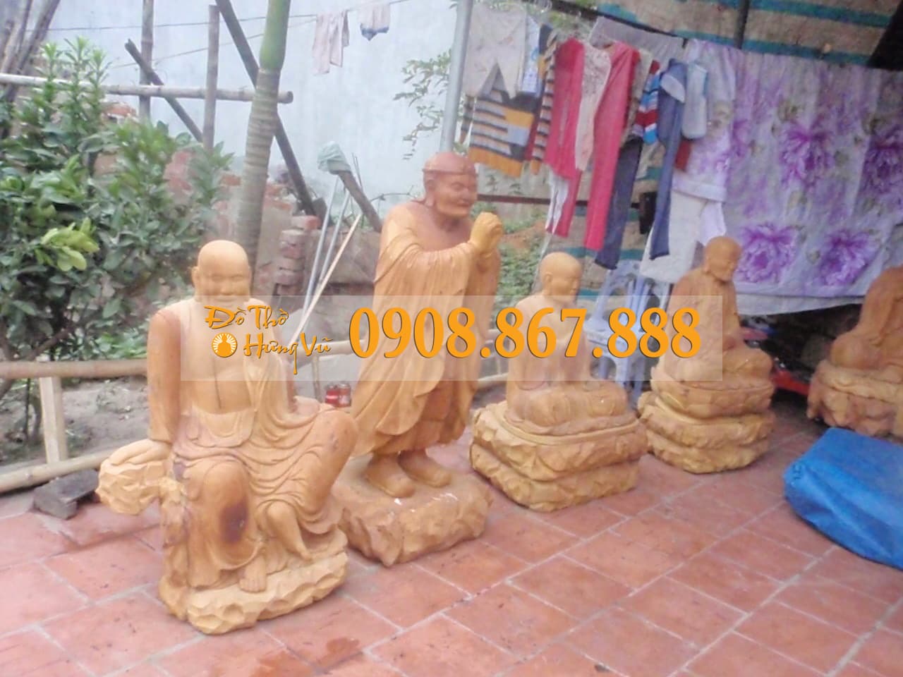 Hình ảnh về 18 vị la hán