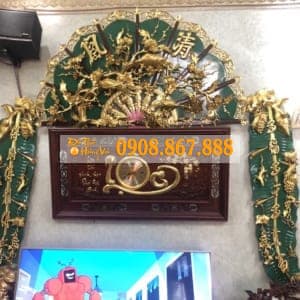 Quạt gỗ treo tường