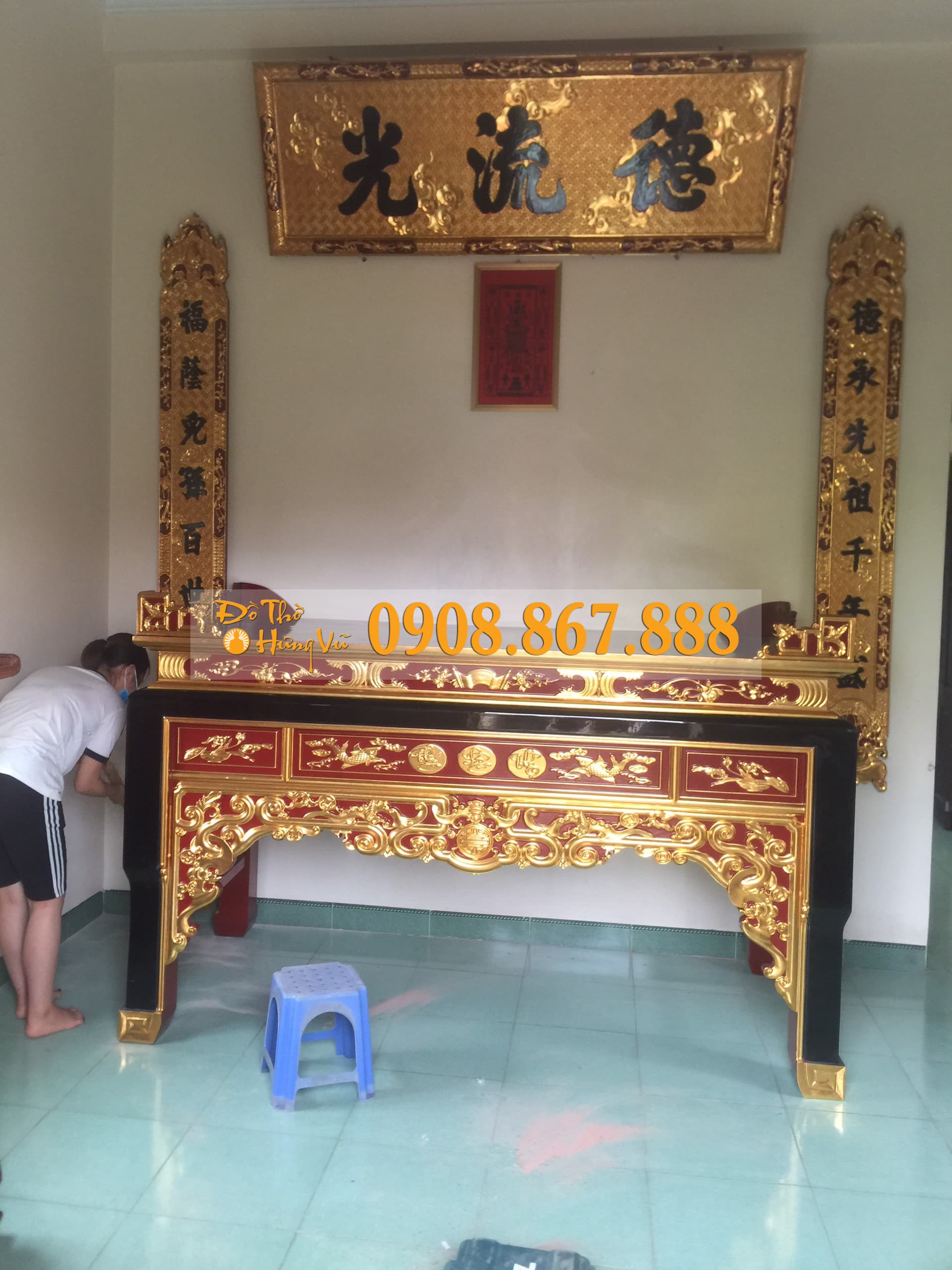 Bàn Thờ Ngũ Phúc 012