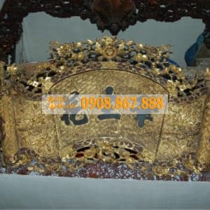 Hoành phi câu đối gỗ mít