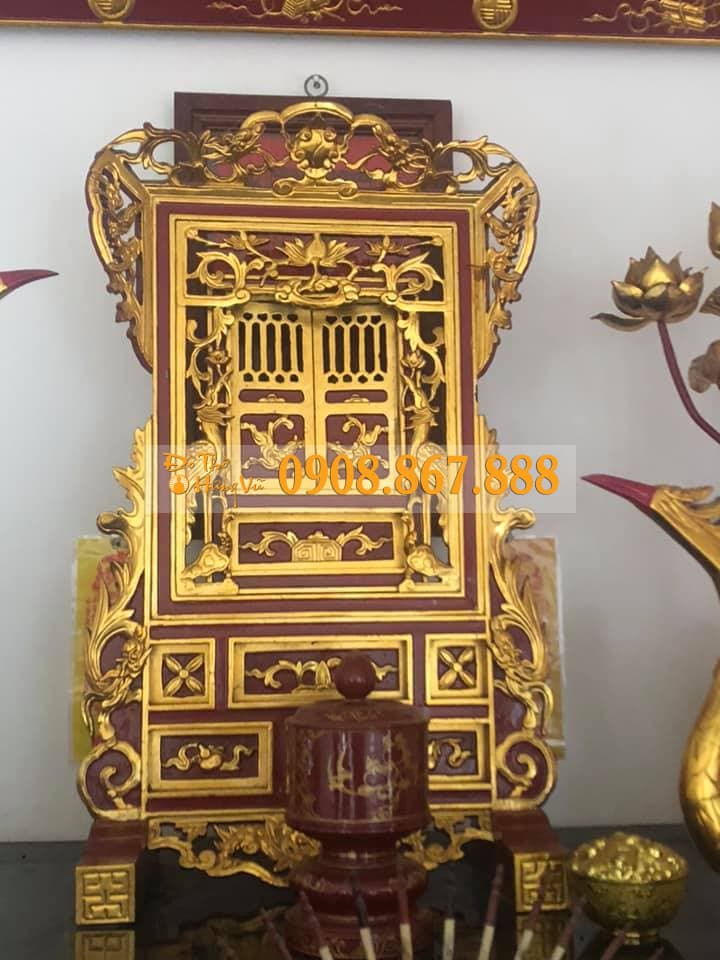 Giá Gương Gỗ Mít Đẹp GG-01 Giá Gương Gỗ Mít Đẹp GG-01