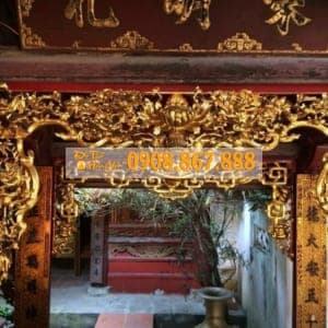 Cửa võng tứ linh hóa