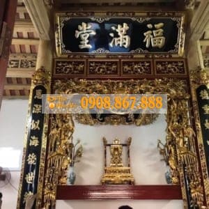 Đồ thờ Sơn Son Thếp Vàng Truyền Thống 