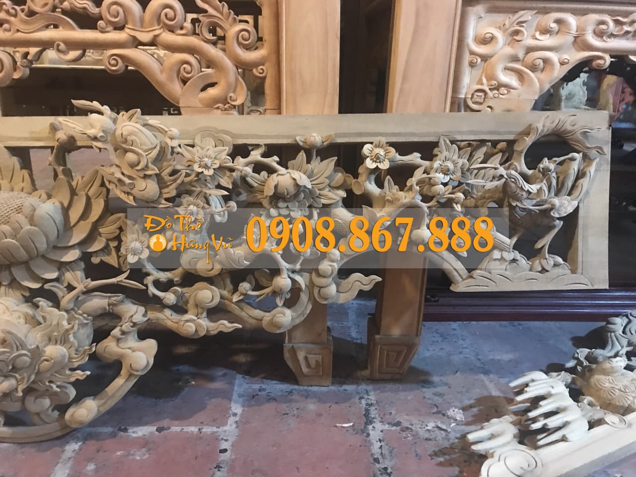 Cửa võng tứ linh hóa