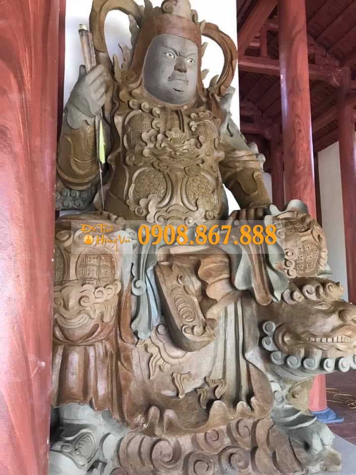 Đắp Tượng hộ Pháp Đất khuyến Thiện Và Trừng Ác