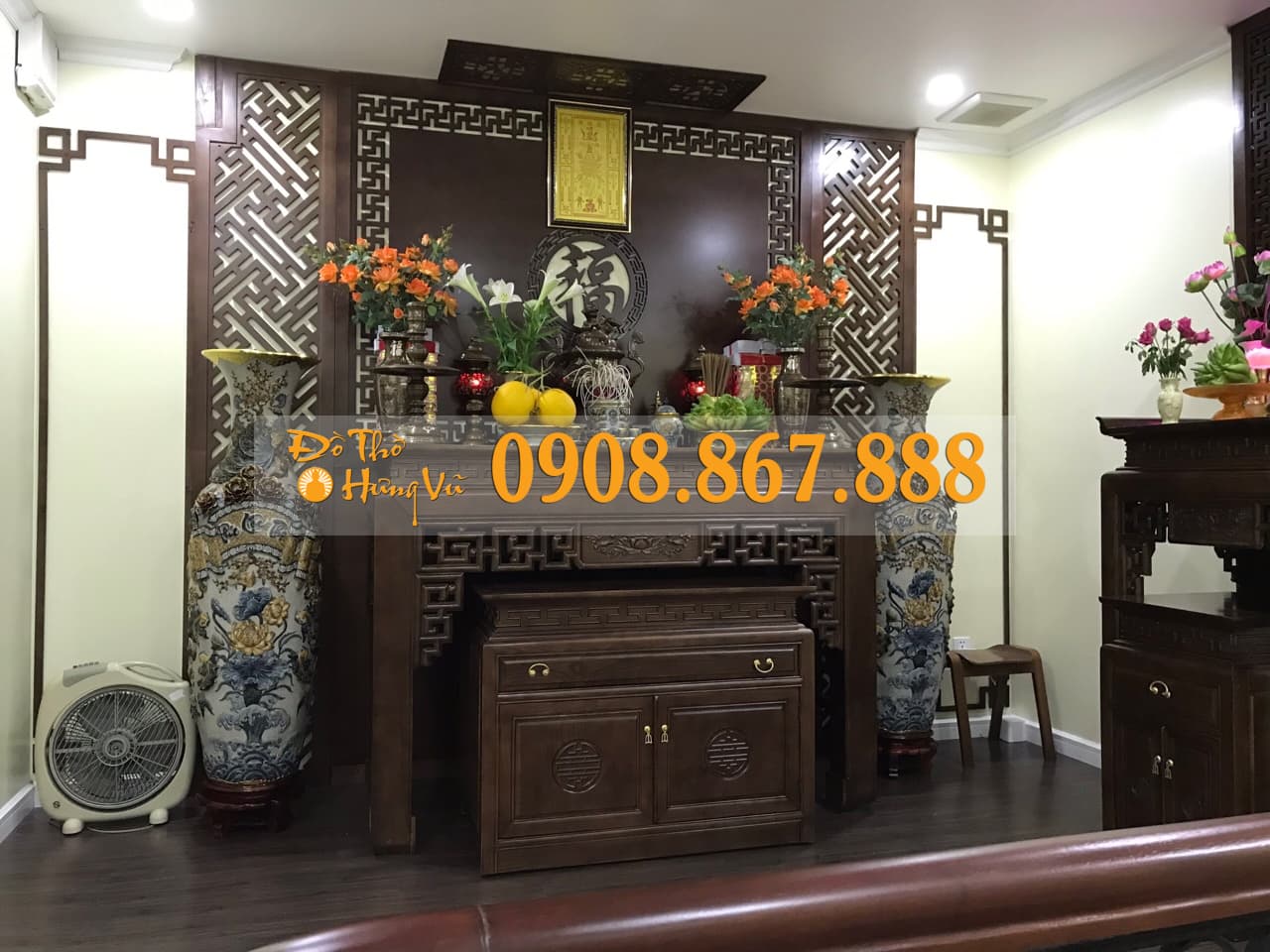 Bàn Thờ Triện Sen 01 Bàn Thờ Triện Sen 01