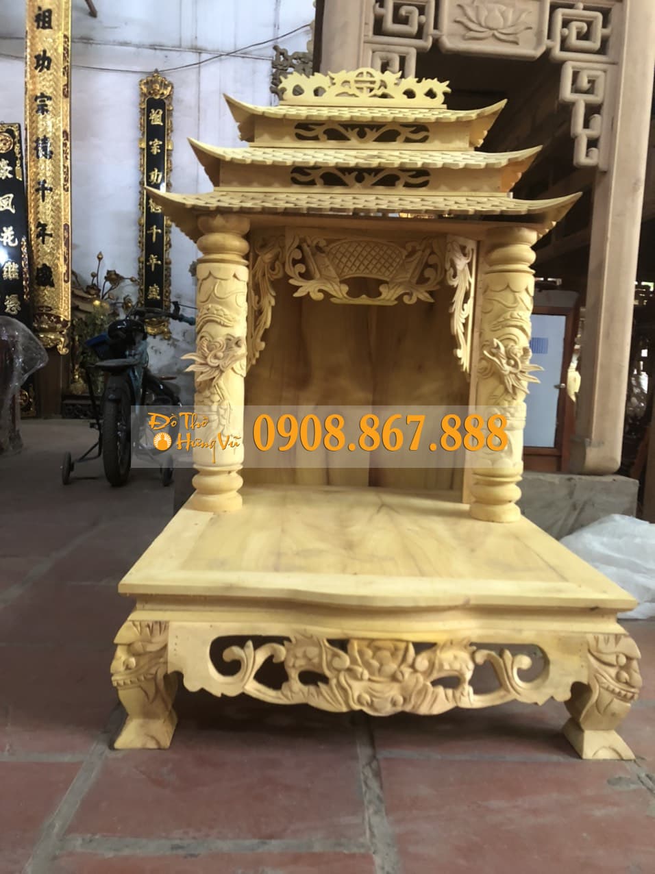 Bàn Thờ Thần Tài Đẹp-01 Bàn Thờ Thần Tài Đẹp-01