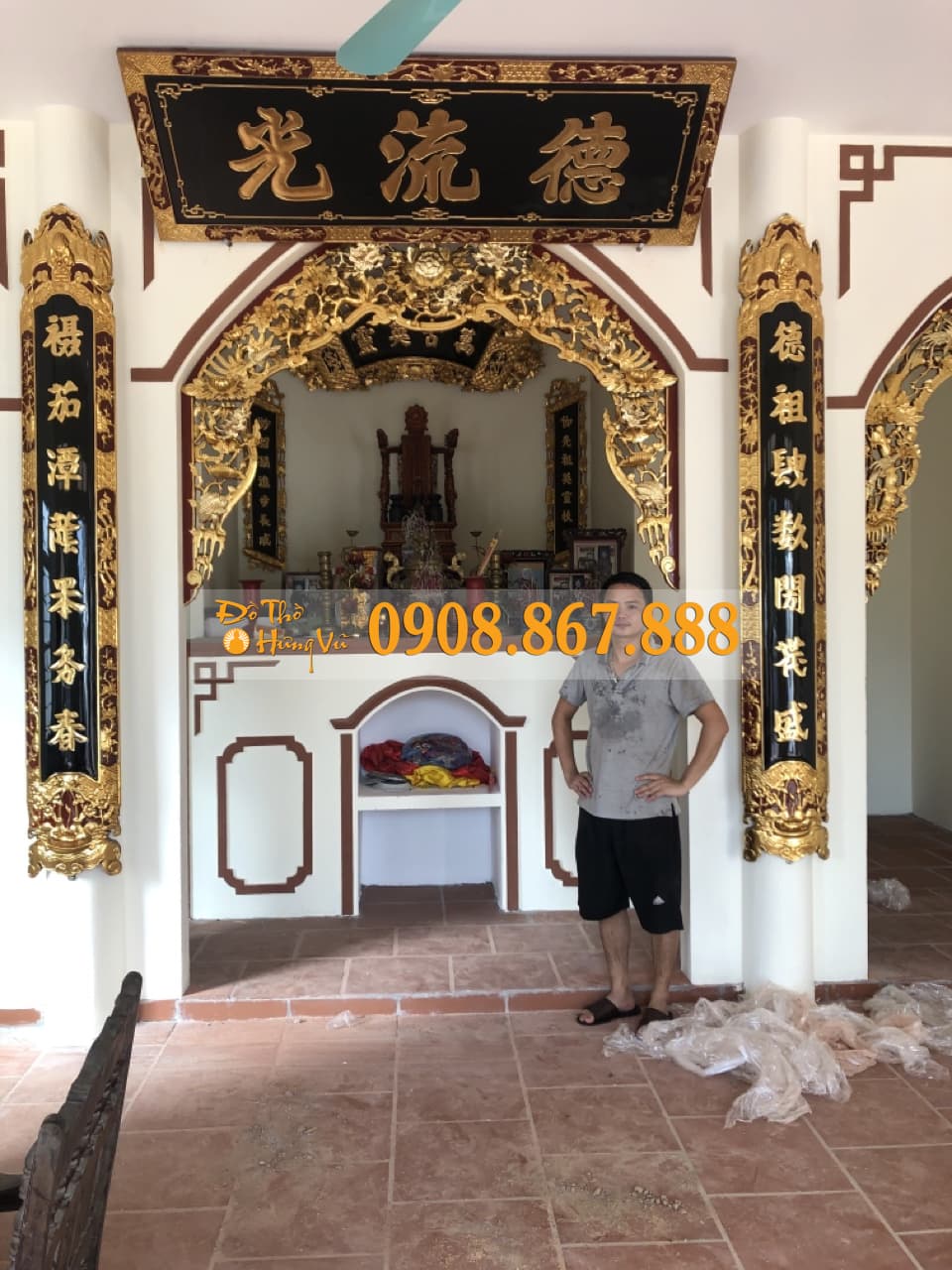 Nội Thất Gian Thờ hà nội