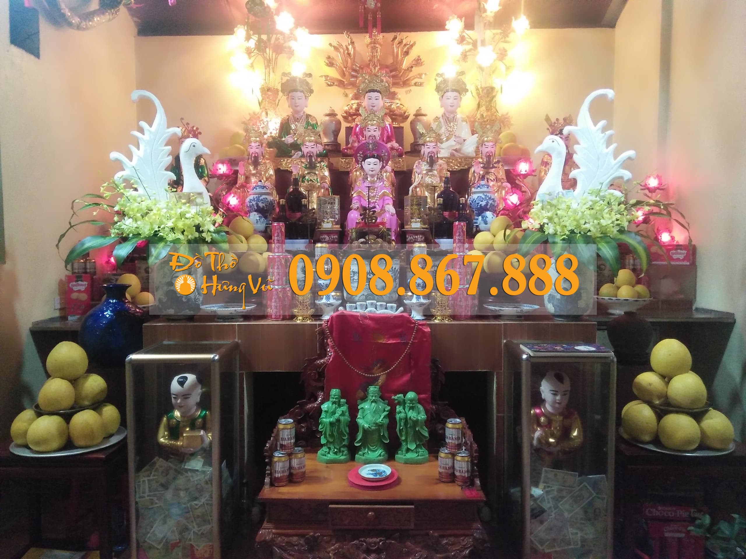 Mẫu Điện Thờ Đẹp Tại Hưng Yên Mẫu Điện Thờ Đẹp Tại Hưng Yên