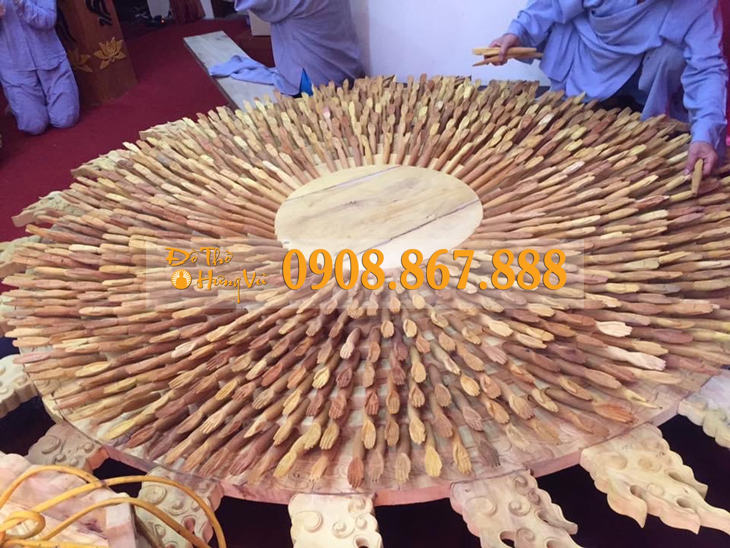 Tượng Phật Bà Quan Âm thiên thủ thiên nhãn 11