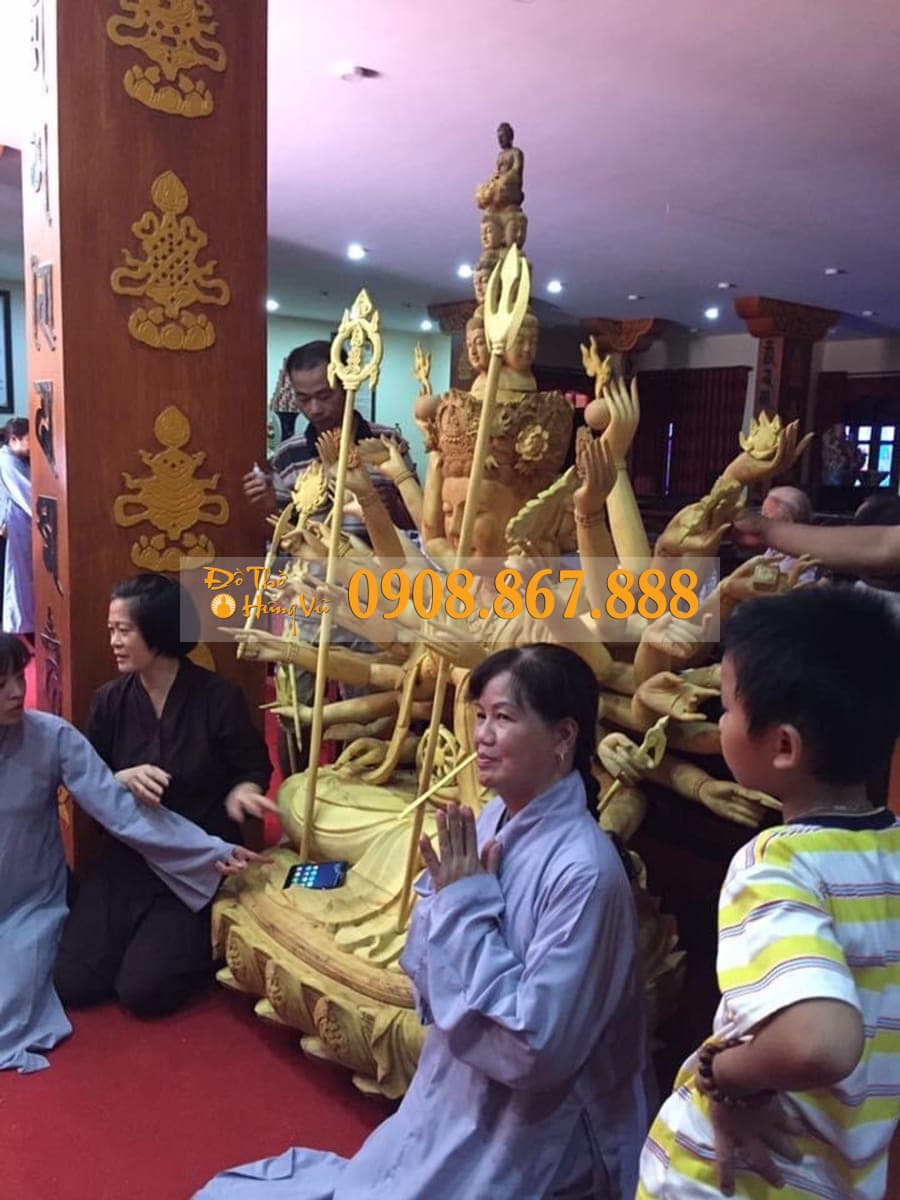 Tượng Phật Gỗ Mít Lớn Nhất Việt Nam .