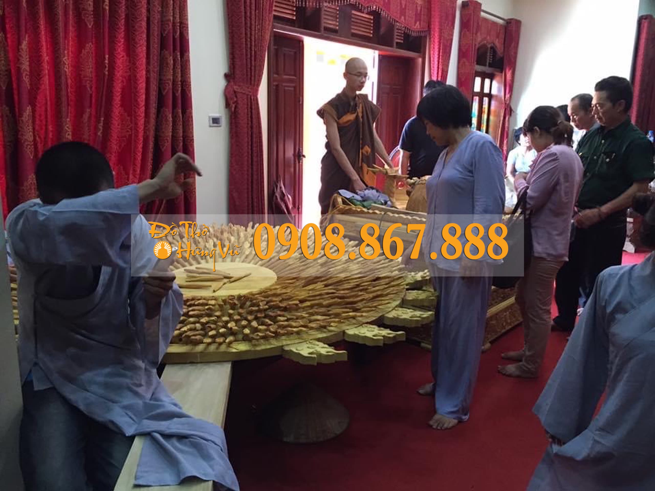 Tượng Phật Bà Quan Âm thiên thủ thiên nhãn 11