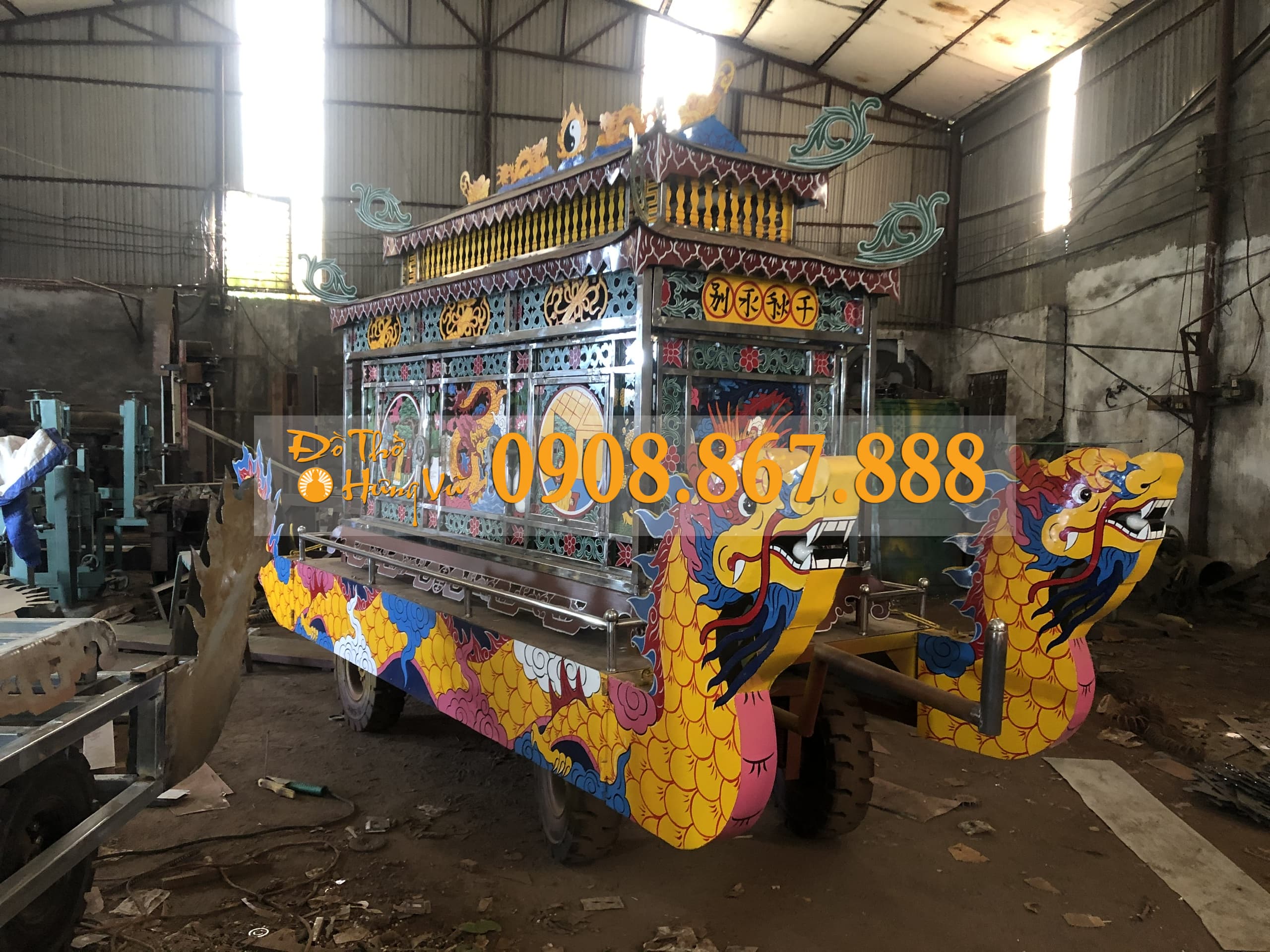 Mẫu xe tang lễ tại Đồ Thờ Hưng Vũ