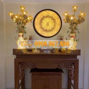 Án Gian Sen Gỗ Hương