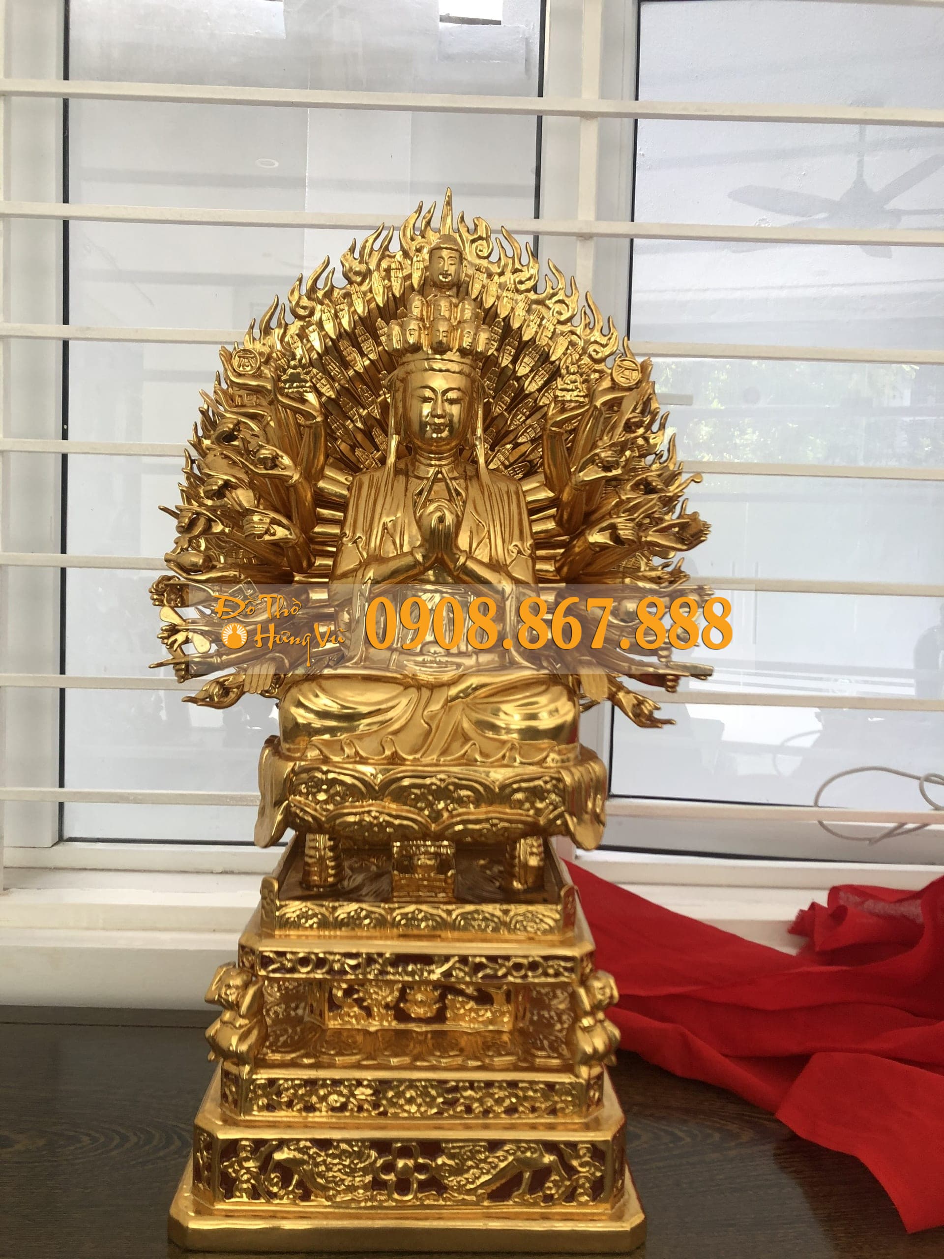 Tượng Phật Bà Quan Âm Thiên Thủ Thiên Nhãn