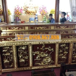 Cách lau dọn bàn thờ cuối năm