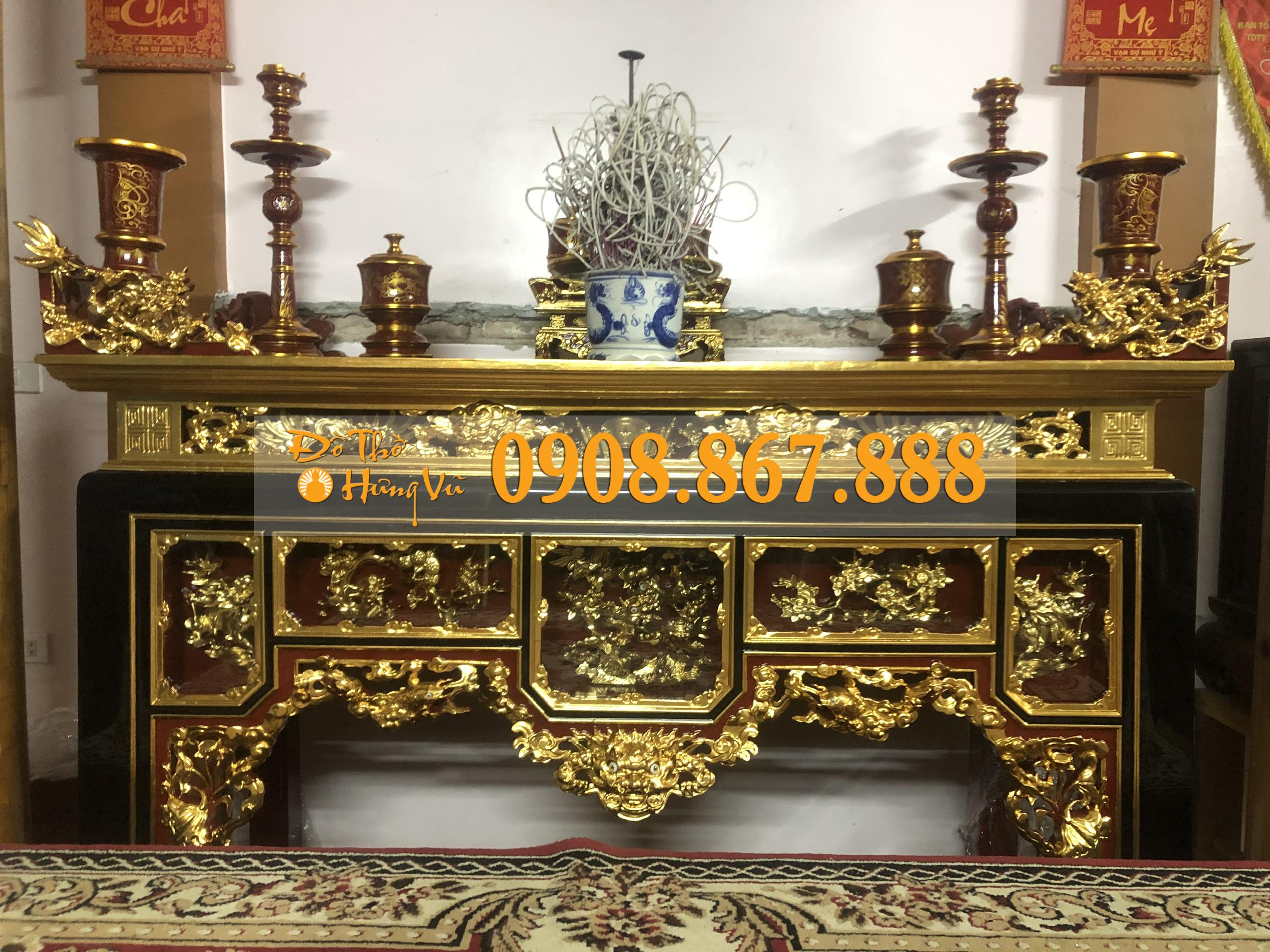 Mẫu Bàn Thờ Ô Xa SĐ-0002