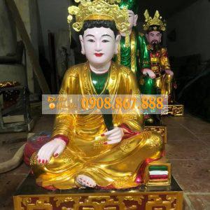 Tượng Tam Tòa Thánh Mẫu Gỗ Mít 13 Tượng Tam Tòa Thánh Mẫu Gỗ Mít 13