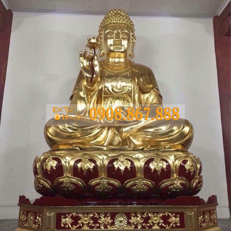 Tượng Phật thích ca mâu ni Dát Vàng Đồ Thờ Tượng Phật