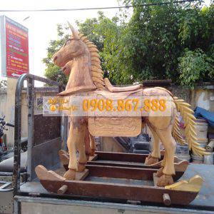 Ngựa Thờ Gỗ Mít NT-04 Ngựa Thờ Gỗ Mít NT-04