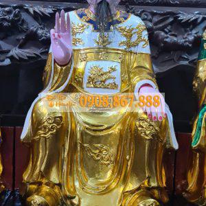 Tượng Ngũ Vị Tôn Quan Gỗ Mít Tượng Ngũ Vị Tôn Quan Gỗ Mít