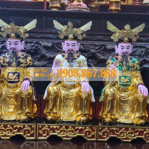 Tượng Ngũ Vị Tôn Quan Gỗ Mít Tượng Ngũ Vị Tôn Quan Gỗ Mít