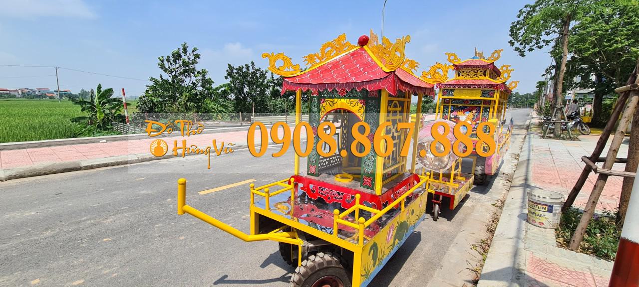 Bộ 3 xe tang lễ kéo tay Bộ 3 xe tang lễ kéo tay