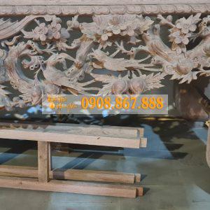 Mẫu sập thờ mai điểu gỗ đẹp