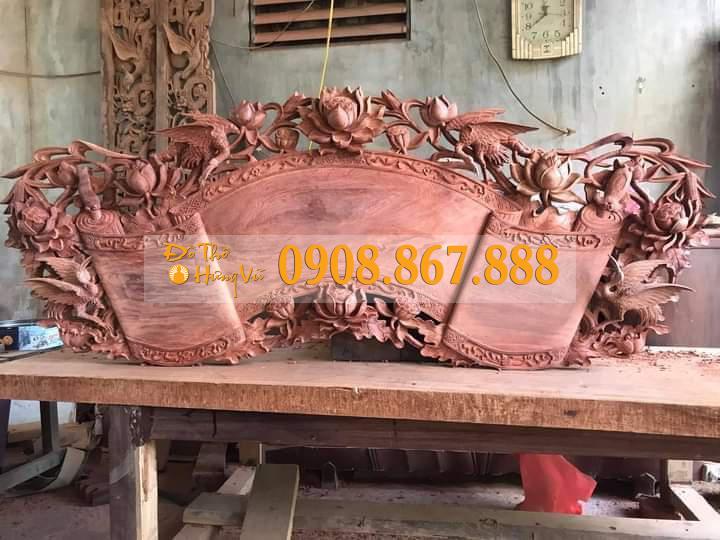 Cuốn Thư Gỗ Sen Cò Đẹp CT-0409 Cuốn Thư Gỗ Sen Cò Đẹp CT-0409