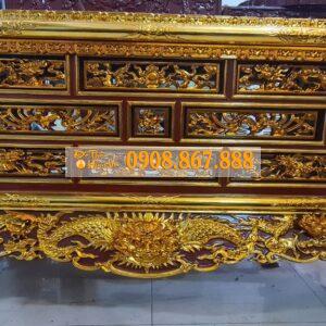 Mẫu bàn cúng cơm bằng gỗ